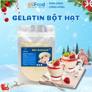 Bột Gelatin Làm Tàu Hũ Singapore, Panna Cotta, Kẹo Dẻo, Pudding, Chè Khúc Bạch Núng Nính -6SFOOD