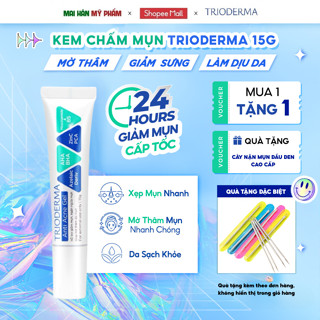 Kem chấm mụn Trioderma giảm sưng viêm, ngừa thâm mụn tuýp 15g