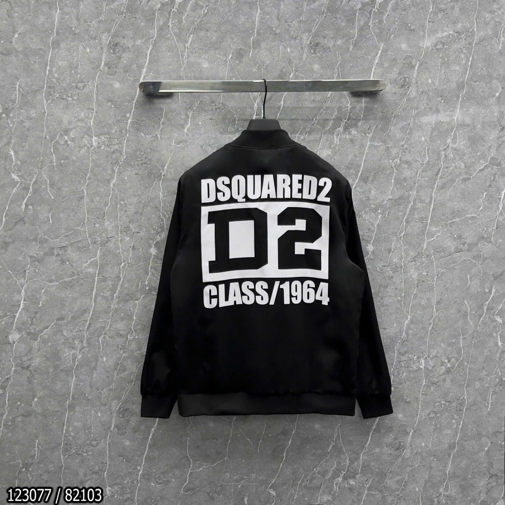 Áo Khoác Gió Nam DSQ In Chữ D2 Class/1964 Sau Lưng Mẫu Mới Nhất - Áo Khoác Gió DSQ Hàng 2 Lớp Siêu Đẹp [D1]