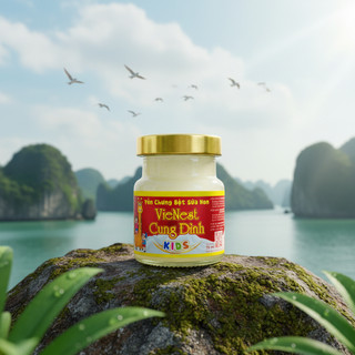 YẾN CHƯNG SỮA NON VIENEST CUNG ĐÌNH KIDS 70ML - HỖ TRỢ TĂNG ĐỀ KHÁNG, ĂN NGON, TIÊU HÓA TỐT