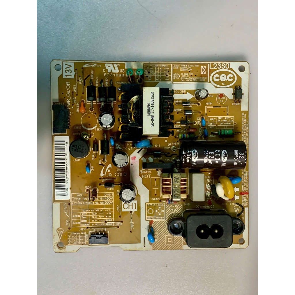 Bo main boar mạch linh kiện tivi tv Samsung UA24H4150AK UA24H4150 nguồn, xử lý chung chính chủ khiển