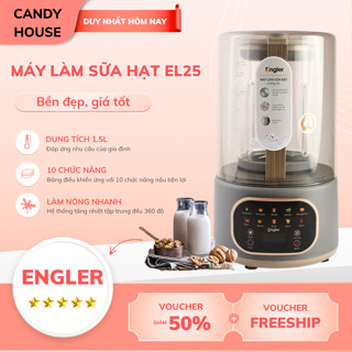 Máy Làm Sữa Hạt Đa Năng Engler EL25 Dung Tích 1.5L 10 Chức Năng Xay Nấu Đa Năng Chống Ồn Hiệu Quả