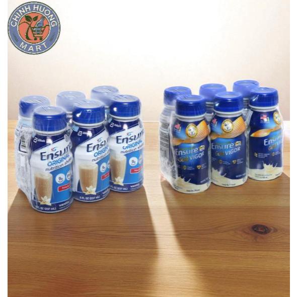 Thùng 24 chai Ensure Vigor/GOLD Và Original 237ml chai