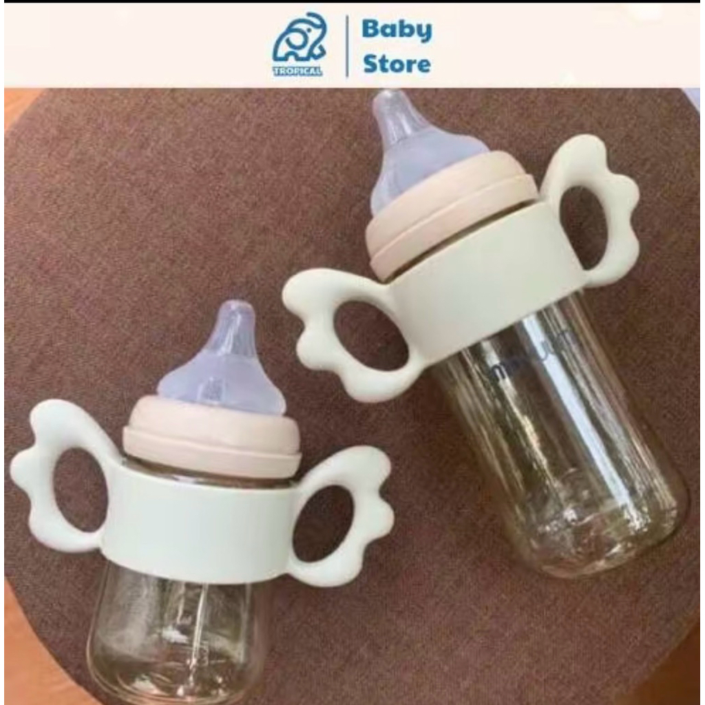 Tay cầm silicon cho các loại bình sữa Moyuum, Hegen, Avent, Pigeon...