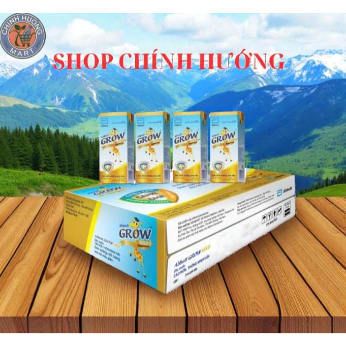 Thùng 48 hộp - Abbott Grow 110ml và 180ml Sữa Công Thức Pha Sẵn Với Hệ Dưỡng Chất Vướt Trội Tối Ưu