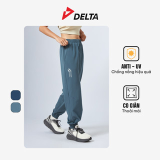  DELTA Quần Joggers Nữ Vải Chống Nắng ANTI–UV Mỏng Nhẹ Túi Khóa Kéo Đạp Xe Leo Núi Trekking PA095W1 