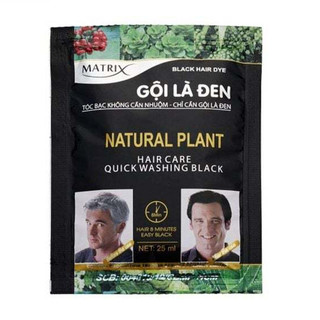 Dầu gội đen tóc MATRIX gội là đen 25ml