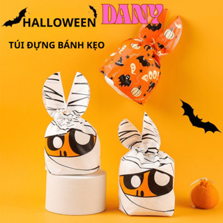 DANY SET 50 TÚI TAI THỎ ĐỰNG BÁNH KẸO HALLOWEEN, GIÁNG SINH NOEL, TÚI ĐỰNG QUÀ SINH NHẬT CHO BÉ