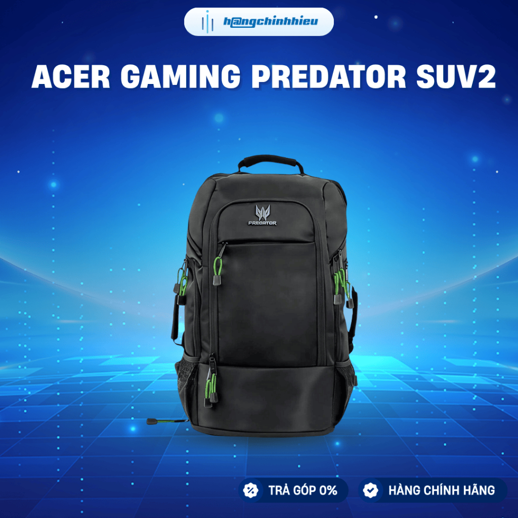 Balo Acer Gaming Predator SUV2 - Quà tặng cho các dòng Acer Gaming
