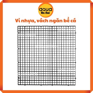  Vỉ nhựa ngăn bể cá - Tấm vách chia đậy nắp hồ cá thủy sinh - xịt foam tạo layout bán cạn - 15x30 30x30cm 