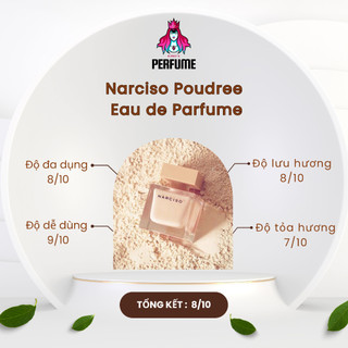 {Chính Hãng} Nước Hoa Nữ 𝗡𝗮𝗿𝗰𝗶𝘀𝗼 𝙋𝙤𝙪𝙙𝙧𝙚𝙚