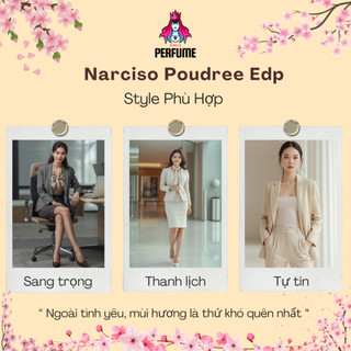 {Chính Hãng} Nước Hoa Nữ 𝗡𝗮𝗿𝗰𝗶𝘀𝗼 𝙋𝙤𝙪𝙙𝙧𝙚𝙚
