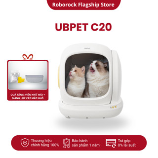 Máy dọn phân mèo tự động UBPet C20 - Bản Quốc Tế -  Dung tích 75L - Bảo hành 12 tháng