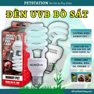 Đèn UVB Cho Bò Sát NOMOY PET 13W 26W, Đèn UVB Rùa Cảnh, Iguana, Trăn Rắn Chính Hãng