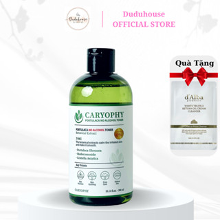 Nước Hoa Hồng Caryophy 3in1 Portulaca Toner Cấp Ẩm Ngăn Ngừa Mụn Không cồn 300ml Duduhouse