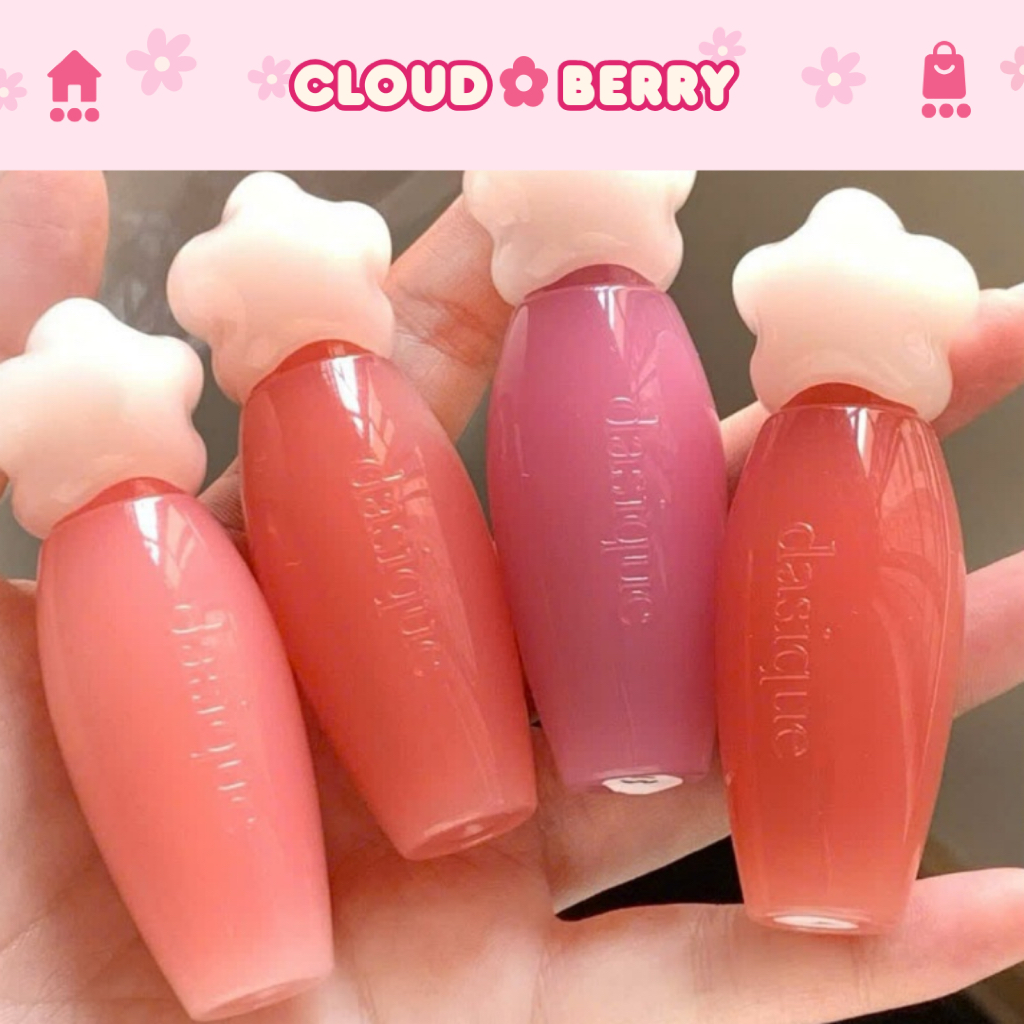 Son Pure Water Lip Gloss DASIQUE Bảng Màu Tươi Tắn Hàng Nội Địa Hàn