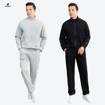 Bộ đồ gió nam AUZED vải gió nhẹ , không nhăn, không bai xù giữ ấm tốt  8084