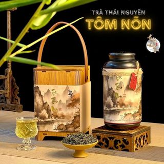  Chè Tôm Nõn Tân Cương Thái Nguyên Thượng Hạng HOÀNG ĐAN TEA Hộp Quà Uống Trà Đạo Biếu Tặng Thơm Ngon 