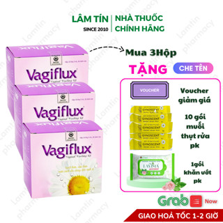 ( Tặng quà chất ) Vagiflux Rửa Vệ Sinh Phụ Nữ Làm Sạch Hỗ Trợ Giảm Ngứa Cô Bé Phòng Nấm Ngứa