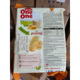 Bánh gạo  One One vị Phô Mai Ngô 118g.