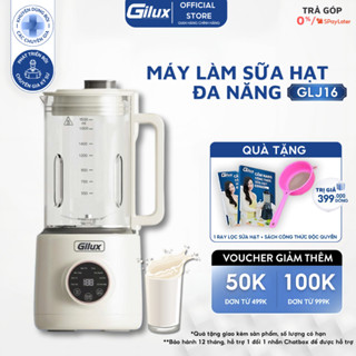 Máy Làm Sữa Hạt 1.5L Gilux GLJ16 - Máy Xay Nấu Đa Năng 8in1 - Máy Xay Sinh Tố Chống Trào Độ Ồn Thấp