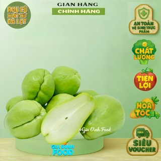 [SHIP HỎA TỐC] Su Su baby Đà Lạt - 500g - Nông sản tự trồng