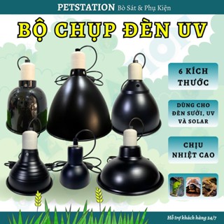 Chụp Đèn Sưởi UVB Bò Sát PETSTATION – Dùng Cho Rùa, Thằn Lằn, Rắn, Chó Mèo | 6 Kích Thước