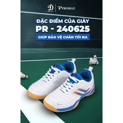 Giày cầu lông Promax PR-240625 - Giày đánh cầu lông, chuyên chơi cầu lông chính hãng Động Lực Sport