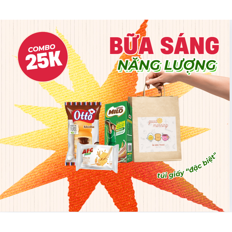 Sáng Milo Socola Năng Lượng