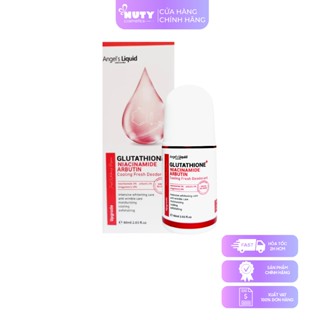 Lăn Khử Mùi Mát Lạnh Angel's Liquid Glutathione Plus Niacinamide Arbutin Cooling Fresh Deodorant (60ML)