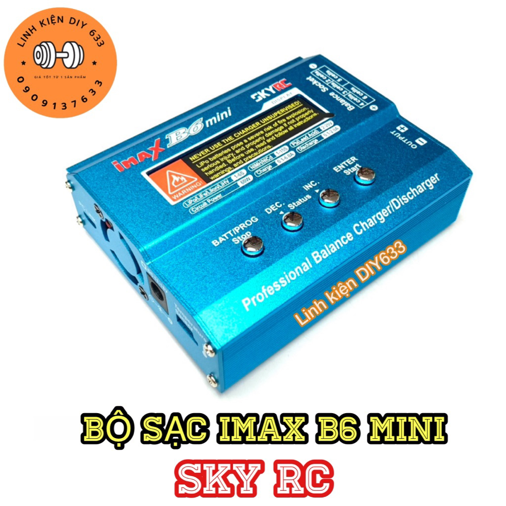 [B6 - Mini] Bộ sạc cân bằng iMax B6 Mini chính hãng SKY RC (DIY633)