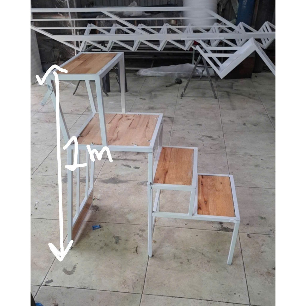 Ghế Thắp Hương 4 Tần. Cao 1m. Ghế Xếp Bậc Thang. Ghế Gấp Gọn.