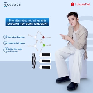 Phụ kiện robot hút bụi lau nhà Ecovacs T20 Omni/T20e Omni | Bộ lọc | Giẻ lau | Chổi chính | Hộp phụ kiện - Chính Hãng