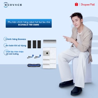 Phụ kiện chính hãng robot hút bụi lau nhà Ecovacs T80 Omni | Chổi cạnh | Chổi chính | Con lăn | Bộ lọc | Túi rác