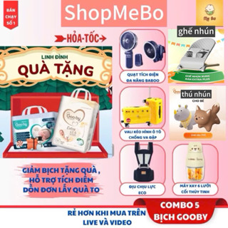 (combo 5 bịch)Tã/bỉm Gooby Extra mềm mại, chống tràn, bỉm Gooby, tã Gooby Tã/Bỉm GOOBY HAND QUỐC