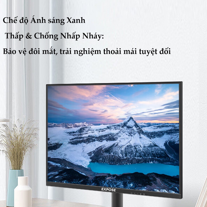 Màn Hình 22" IPS Chuyên Văn Phòng | 75Hz Mượt Mà - Phản Hồi 1ms | Bảo Vệ Mắt Tích Hợp | BigBuy360 - bigbuy360.vn