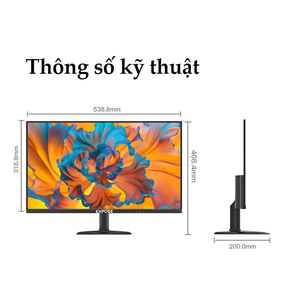 Màn Hình 22" IPS Chuyên Văn Phòng | 75Hz Mượt Mà - Phản Hồi 1ms | Bảo Vệ Mắt Tích Hợp | BigBuy360 - bigbuy360.vn