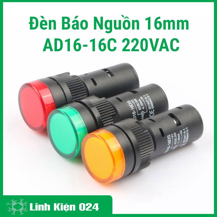 Đèn báo nguồn 220VAC