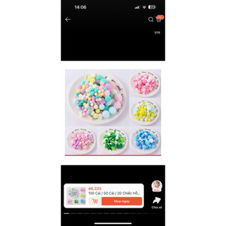 SỈ Túi hạt Pom Pom màu pastel trang trí cây thông hoa lá trang trí nhà cửa
