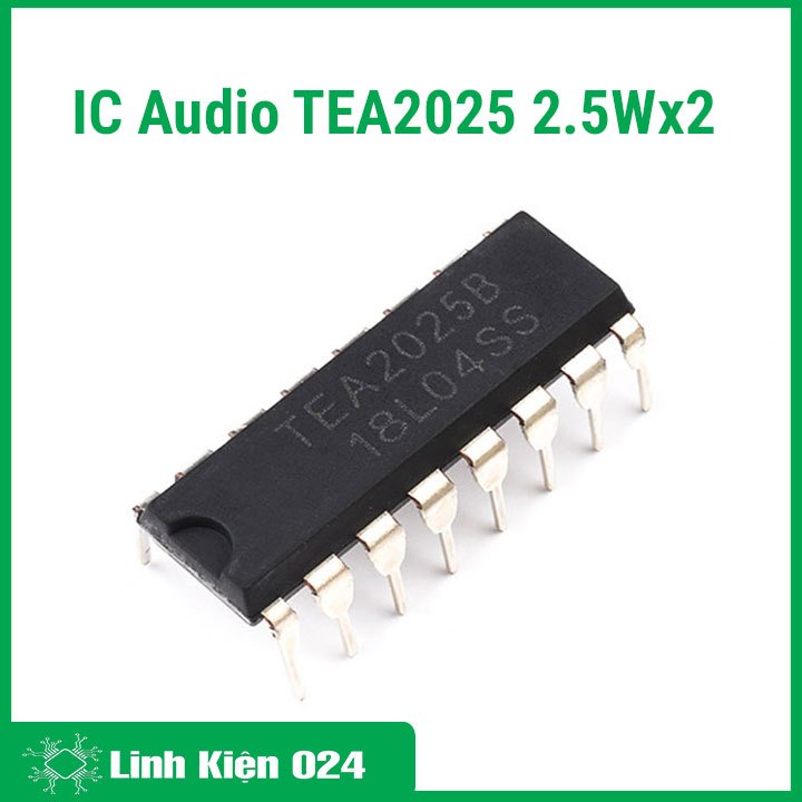 IC Audio TEA2025 2.5Wx2 12V
