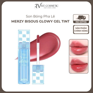  Son Tint Merzy The Watery Dew Tint 4g  04 2027  Và Son Bóng Pha Lê Căng Mọng Merzy Bisous Glowy Gel Tint 4g  06 2027  
