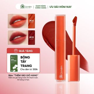 Son Kem Nhung Lì Mượt Không Silicone Màu Đẹp Từ Thiên Nhiên Phù Hợp Cho Môi Nhạy Cảm Cỏ Mềm  5gr