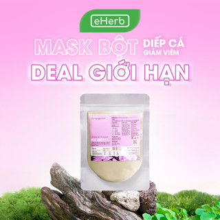  Bột Diếp Cá MILAGANICS nguyên chất - Mặt nạ ngừa mụn Giảm sưng viêm Sáng da Mờ thâm 