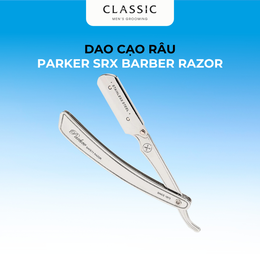Dao Cạo Râu Parker SRX Professional Barber Razor