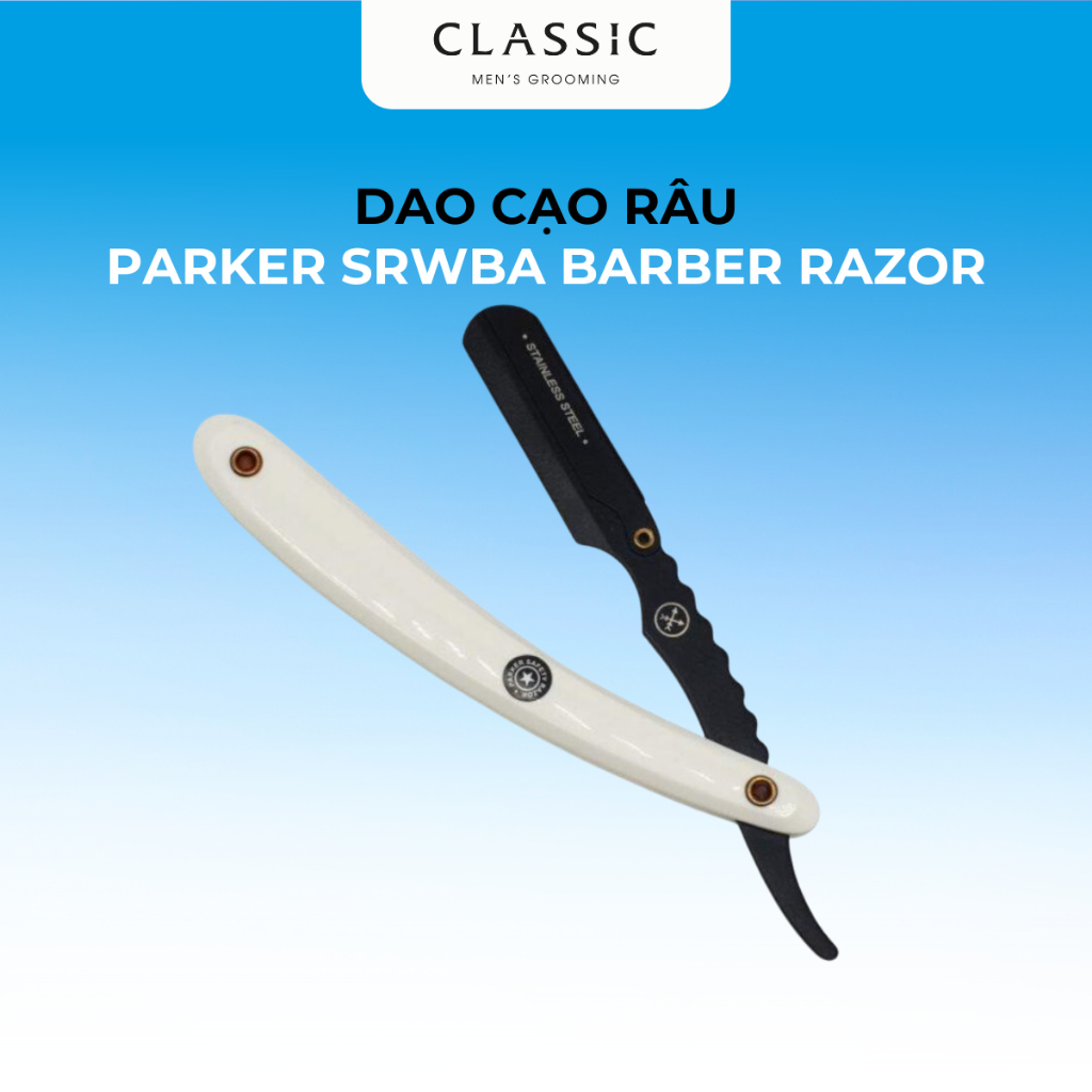 Dao Cạo Râu Parker SRWBA Professional Barber Razor