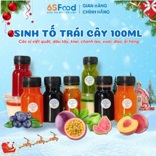 Sinh Tố Trái Cây VINA MỨT 100gr Đủ Hương Vị Dùng Để Ăn Kèm Panna Cotta, Pha Chế Các Loại - 6SFOOD