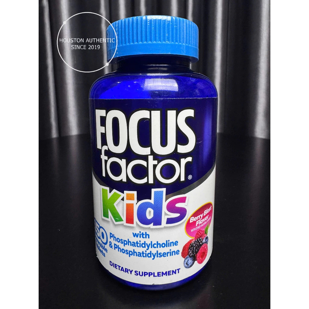 Kẹo nhai bổ não cho bé Focus Factor Kids 150 viên