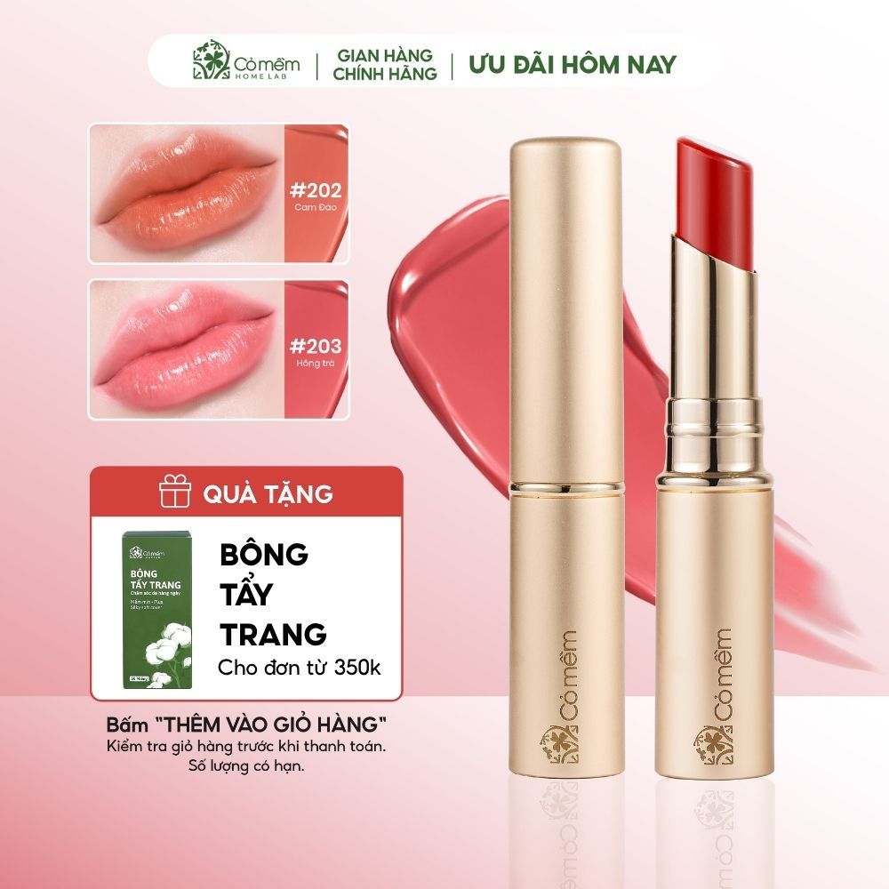 Son Dưỡng Môi Nhiên Cỏ Mềm Chứa Maxilip Giúp Dưỡng Ẩm Mềm Mịn Ngăn Ngừa Lão Hóa Môi 3g