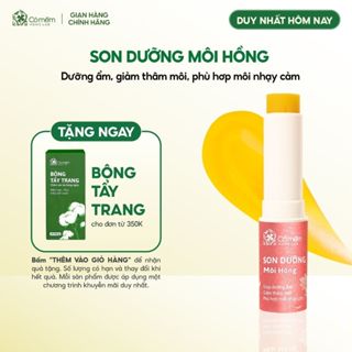 Son dưỡng Môi Hồng Siêu Dưỡng Vitamin E Cỏ Mềm 3,6g