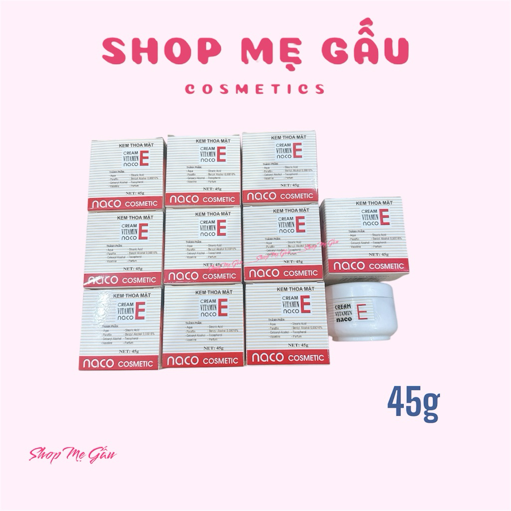 Lố 10h kem vitamin e naco 45g